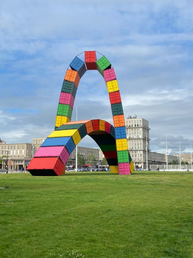 Vivez Le Centre Ville A La Plage - Balcon Le Havre Luaran gambar